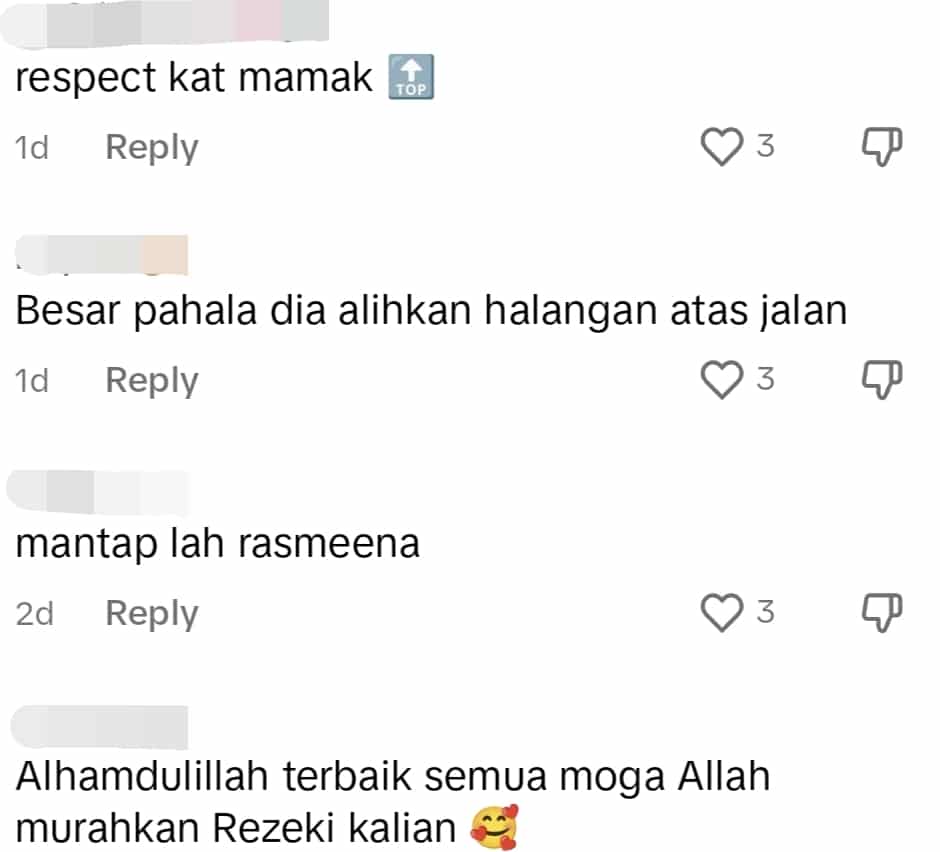 netizens' praise