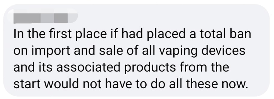 comment