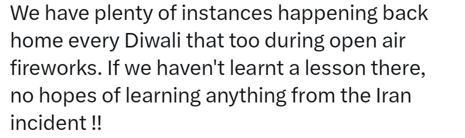 fireworks comment