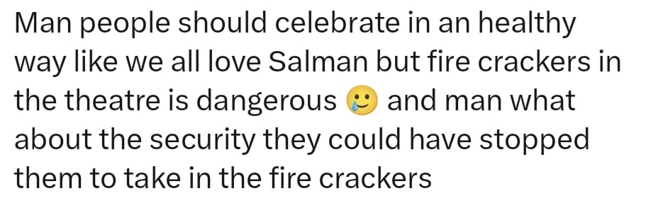 fireworks comment