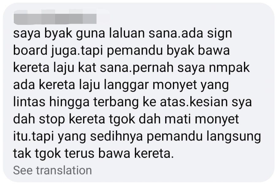 comment
