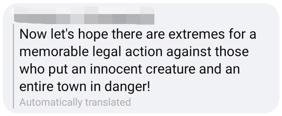 comment