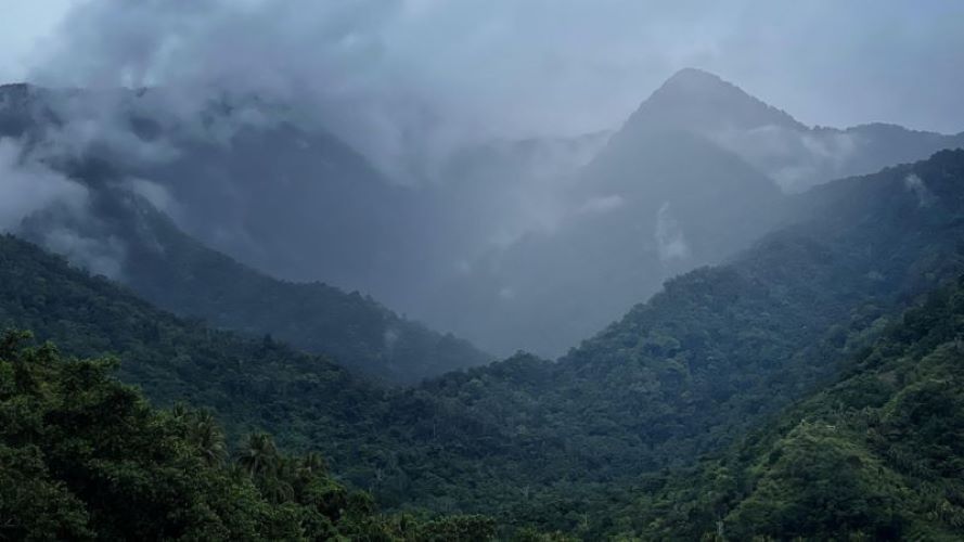 The Cycloop Mountains with its highest peaks, Dofonsoro or Robhong Holo. (Photo: BBC News Indonesia)