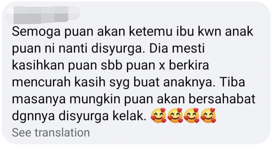 comment