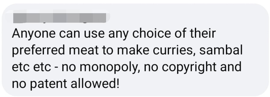 comment