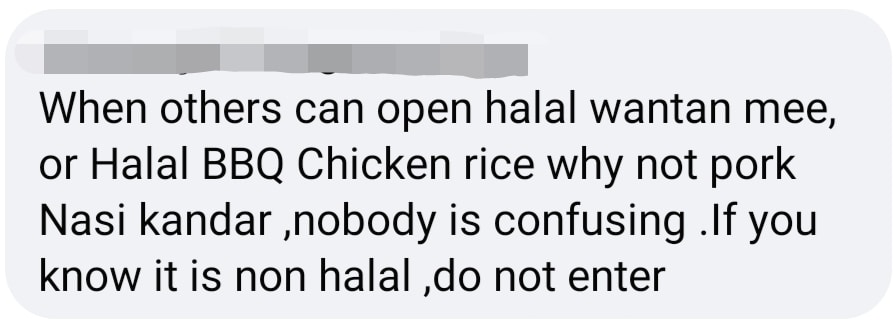 comment