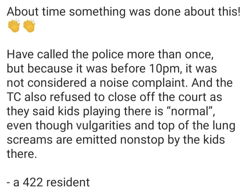 comment