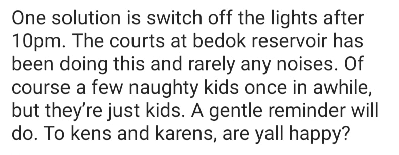 comment
