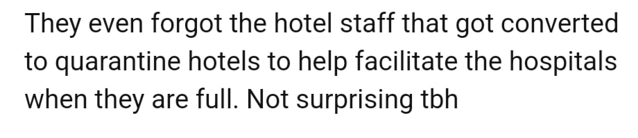 comment