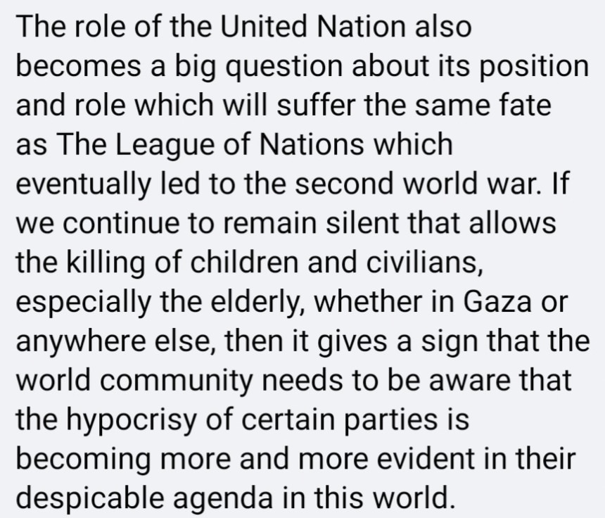 comment