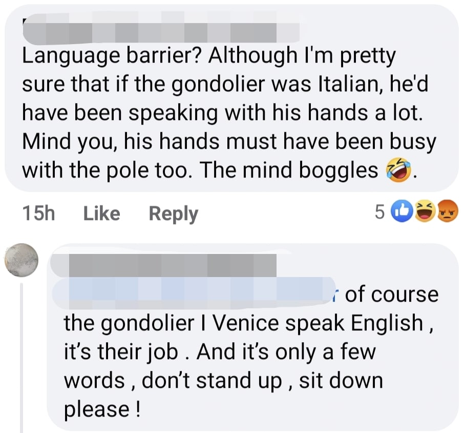 comment