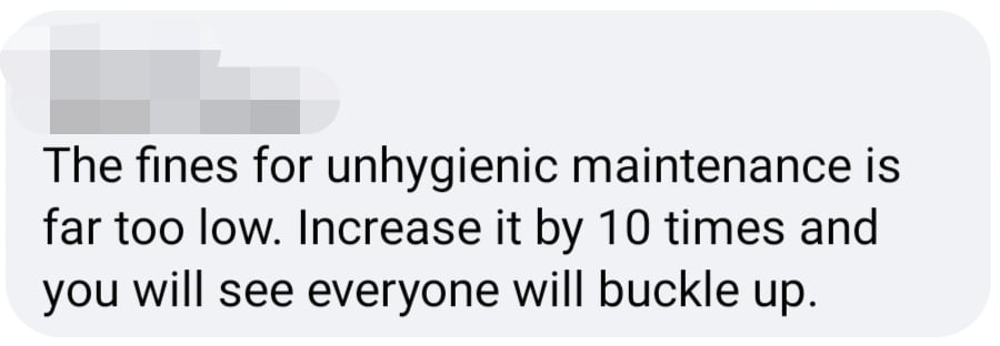 comment