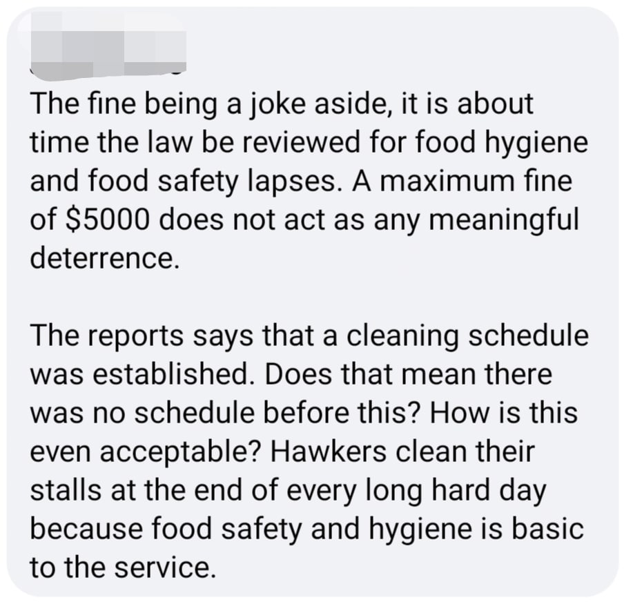 comment