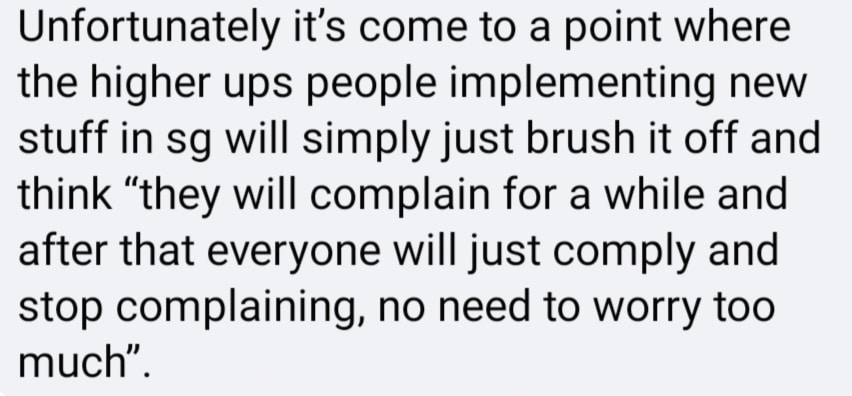 comment
