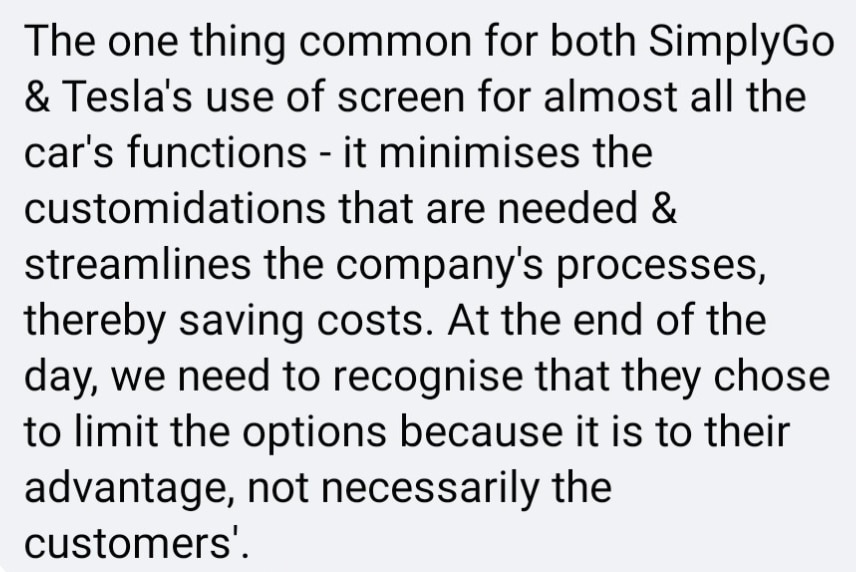 comment