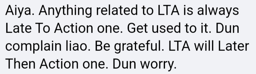 lta comment