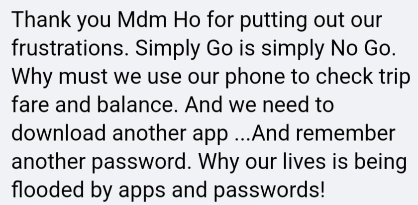 comment
