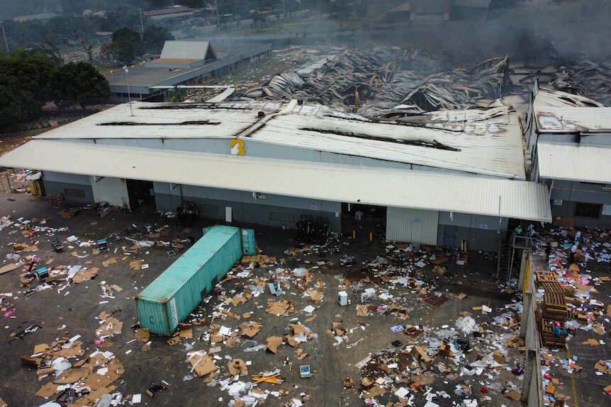 During the riots, certain establishments were set on fire, leaving proprietors grappling with substantial expenses for the ensuing cleanup. (Photo: ABC News)