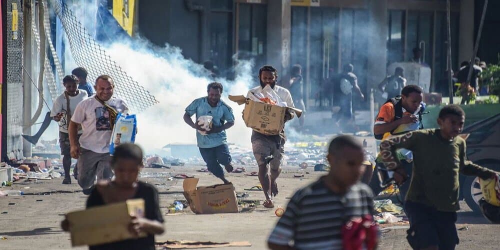 State of Emergency declared in Papua New Guinea after violent riots