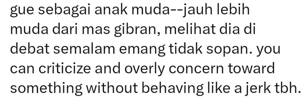 comment
