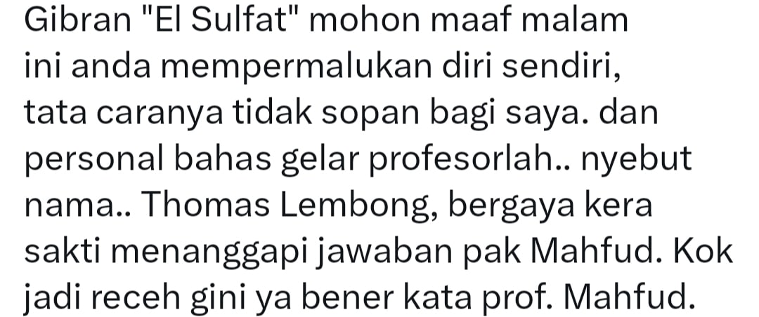 comment