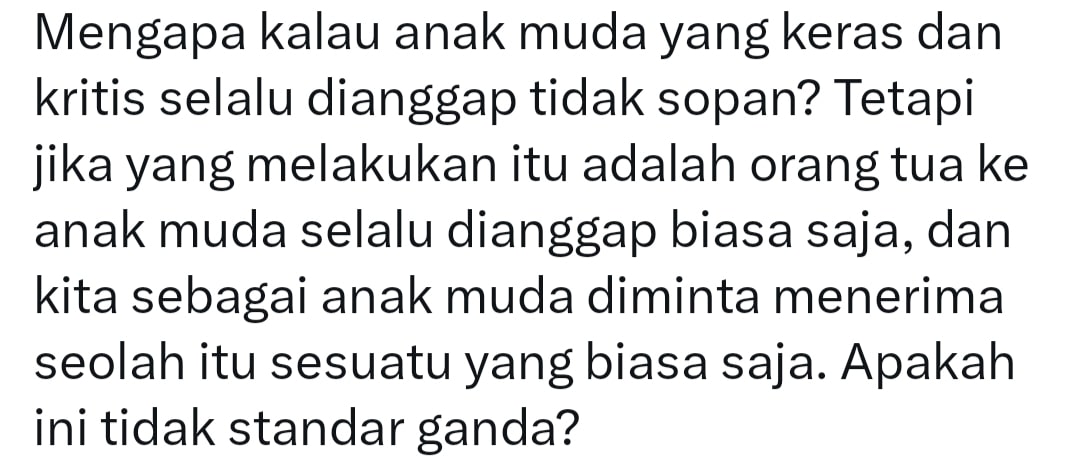 comment