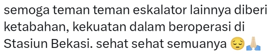 escalator comment