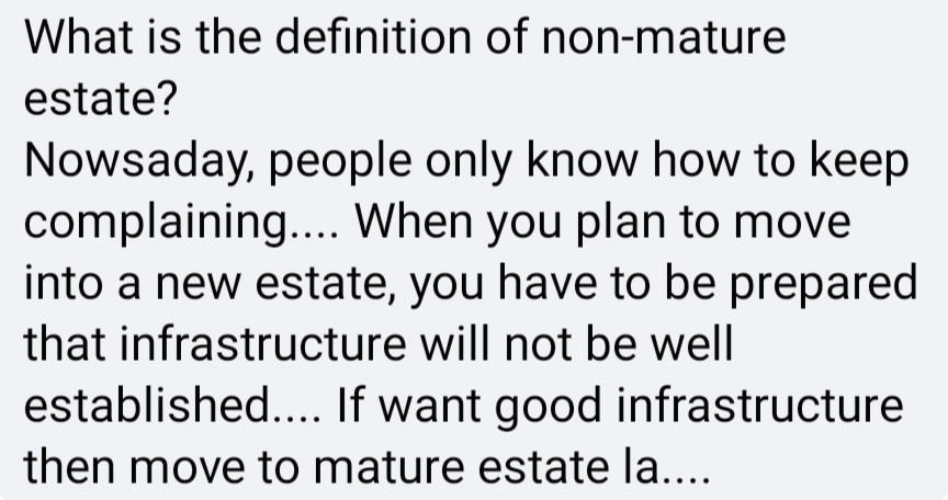 comment