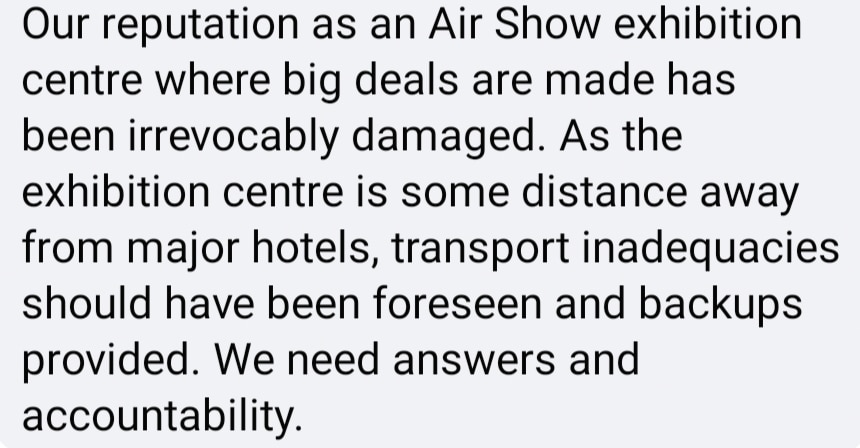 airshow comment