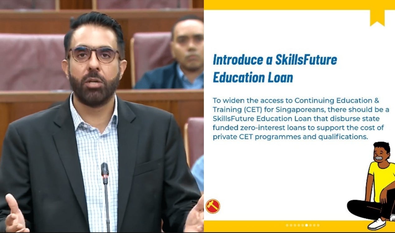 Pritam Singh calls for interest-free SkillsFuture loans to boost training