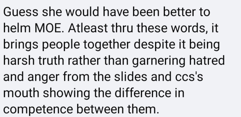 comment on moe
