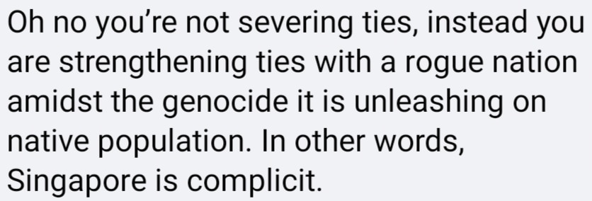 comment