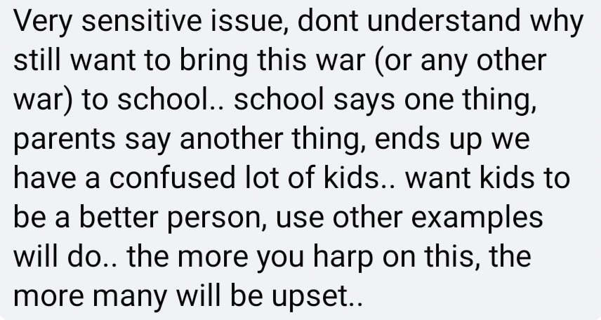 comment