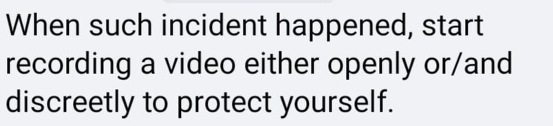 comment