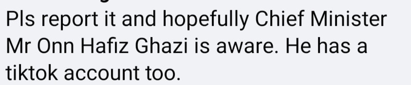comment