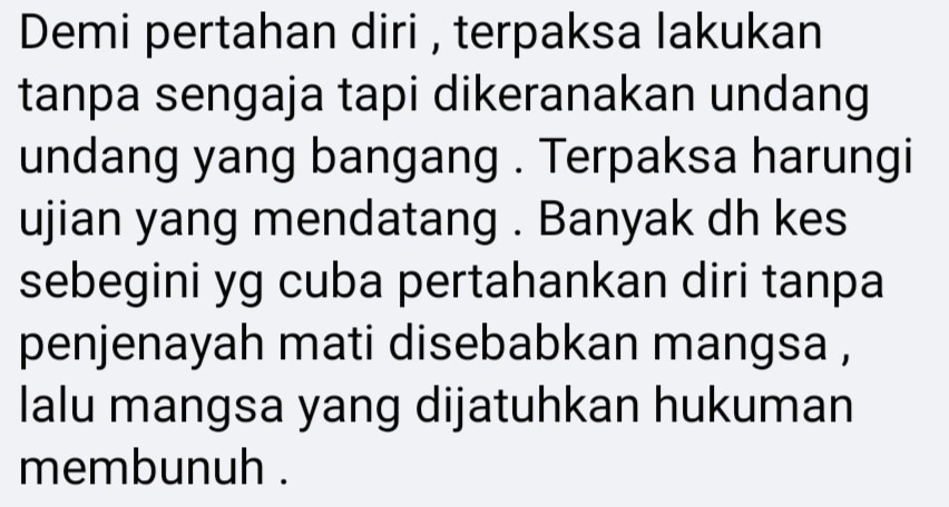 comment