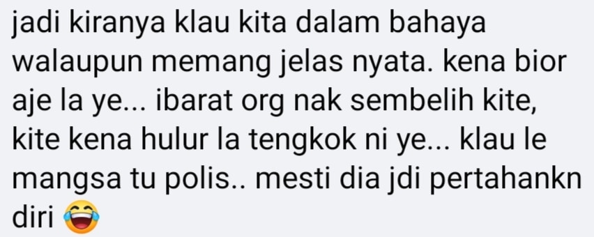 comment