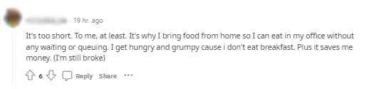 comment
