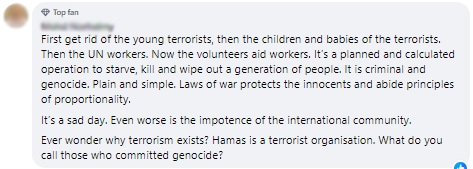 comment