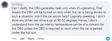 comment