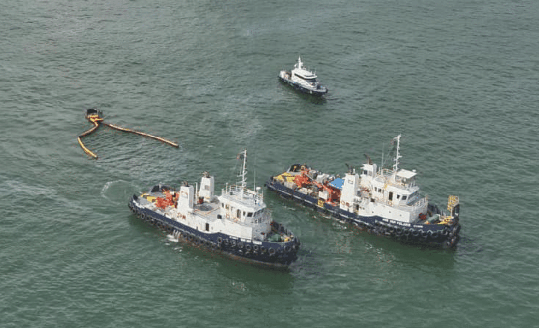 Current Buster systems deployed to clean up the oil spills