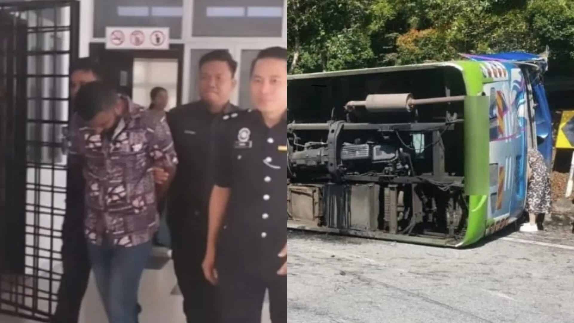 Genting Highlands bus crash: Driver pleads not guilty